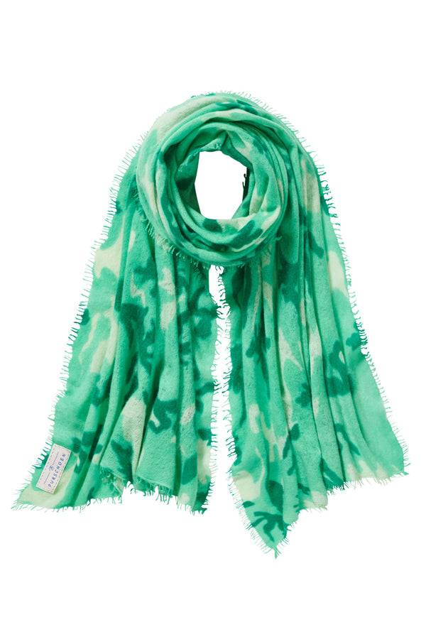 Pur Schoen Schal camo green ice Günstiger Verkauf