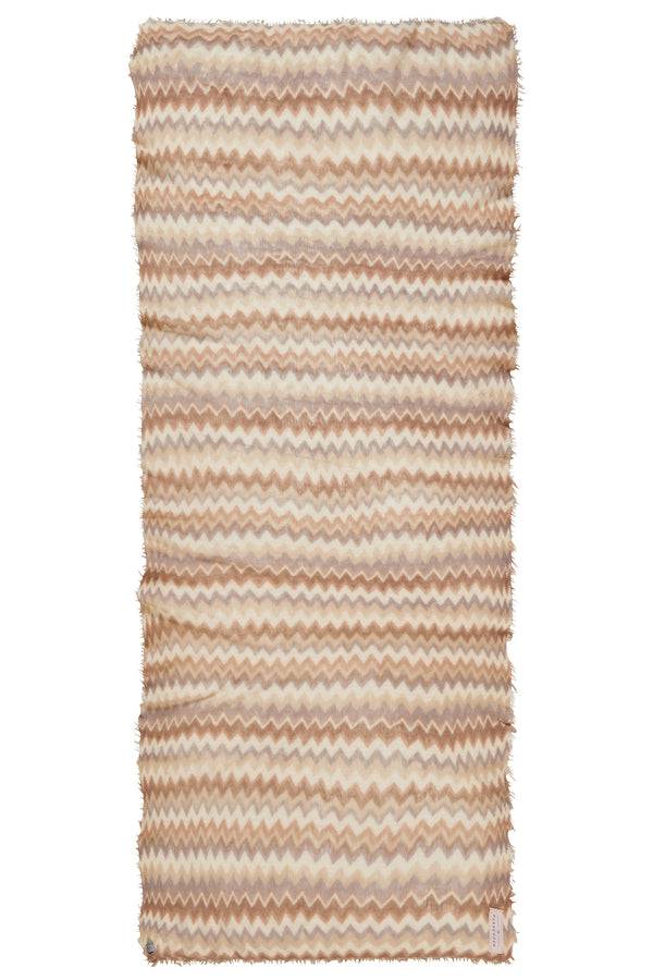 Pur Schoen Schal chevron camel classic-puder Blitzverkäufe