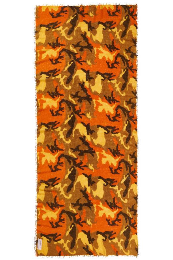 Pur Schoen Schal camo herbstrausch Kostenloser Versand