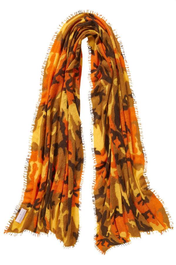 Pur Schoen Schal camo herbstrausch Kostenloser Versand