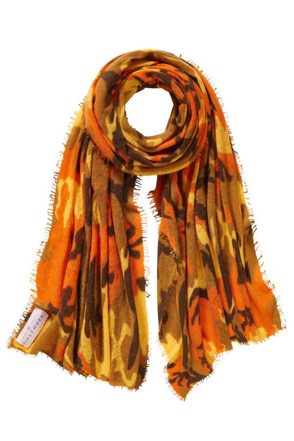 Pur Schoen Schal camo herbstrausch Kostenloser Versand