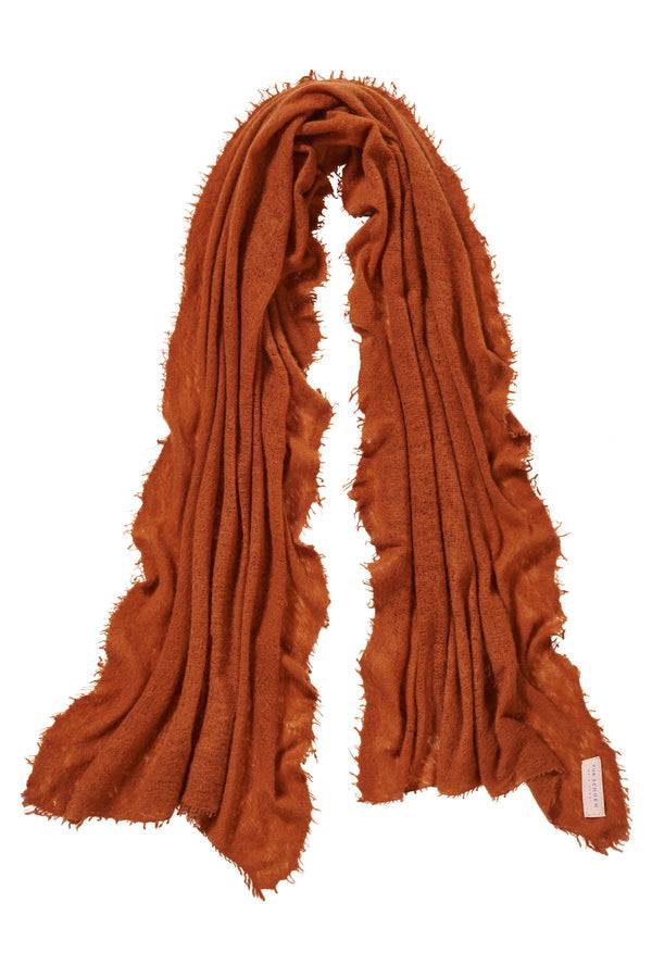 Pur Schoen Schal cognac Heißer Verkauf
