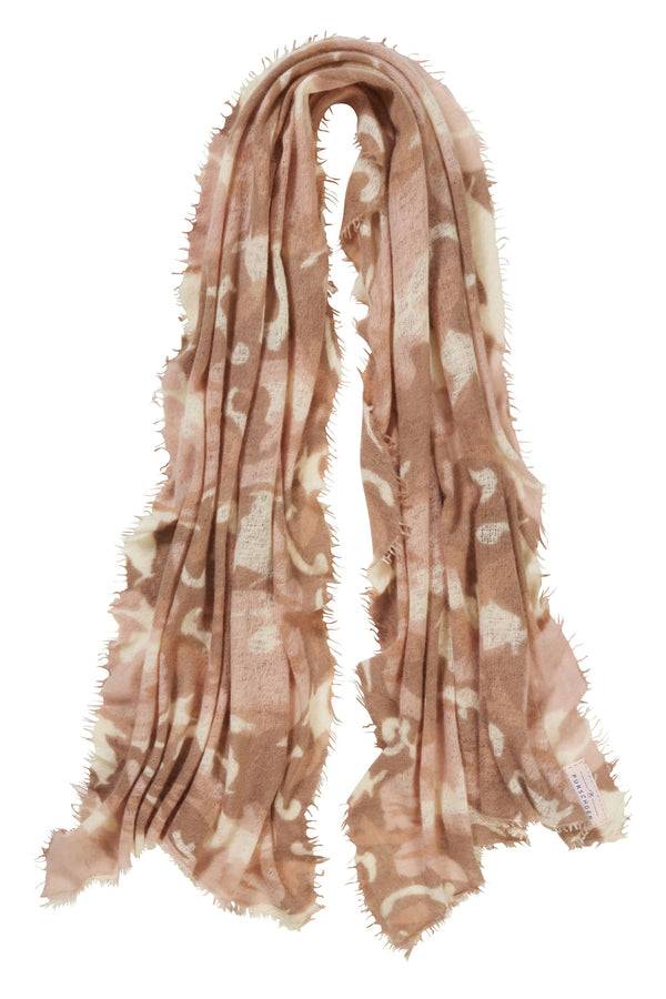 Pur Schoen Schal camo nougat-camel classic Exklusive Angebote