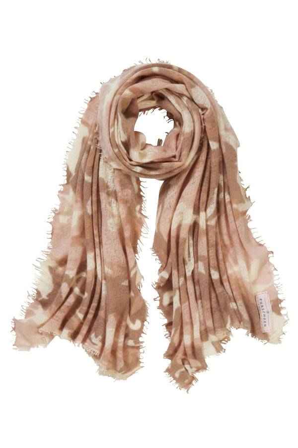 Pur Schoen Schal camo nougat-camel classic Exklusive Angebote
