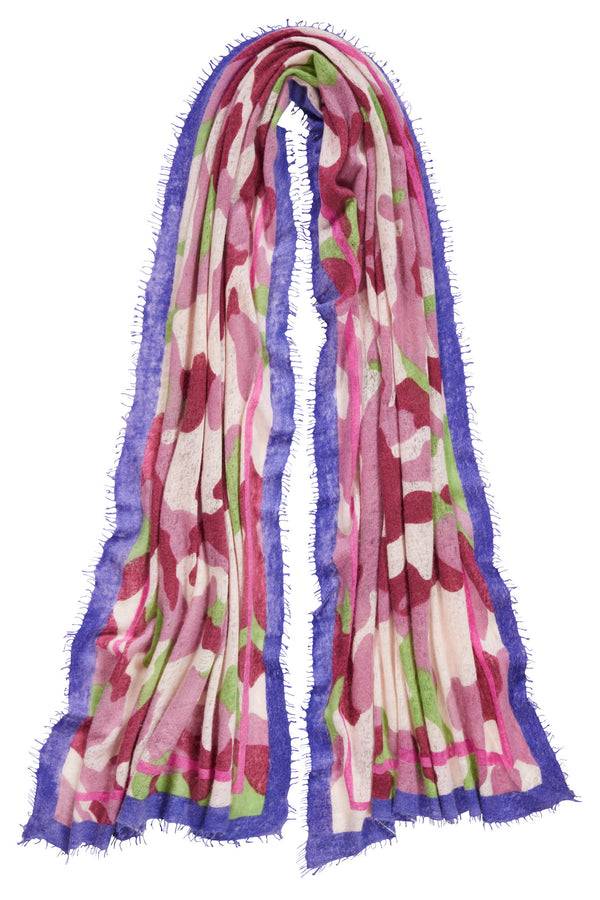 Pur Schoen Schal bubble blueberry-beere Große Rabatte
