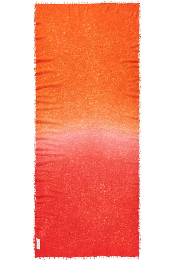 Pur Schoen Schal ombre chili red-sanddorn Wochenangebot