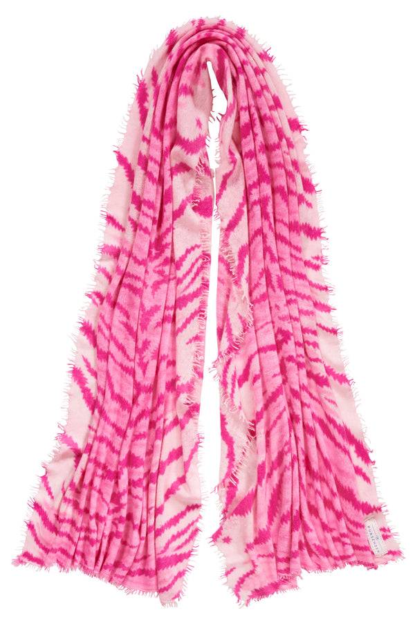 Pur Schoen Schal tiger pink Zeitbegrenzte Promotion