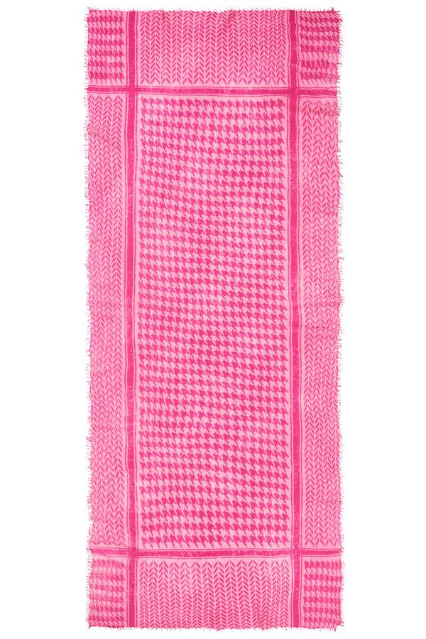 Pur Schoen Schal milano flamingo-neon pink Nur noch ein Tag übrig