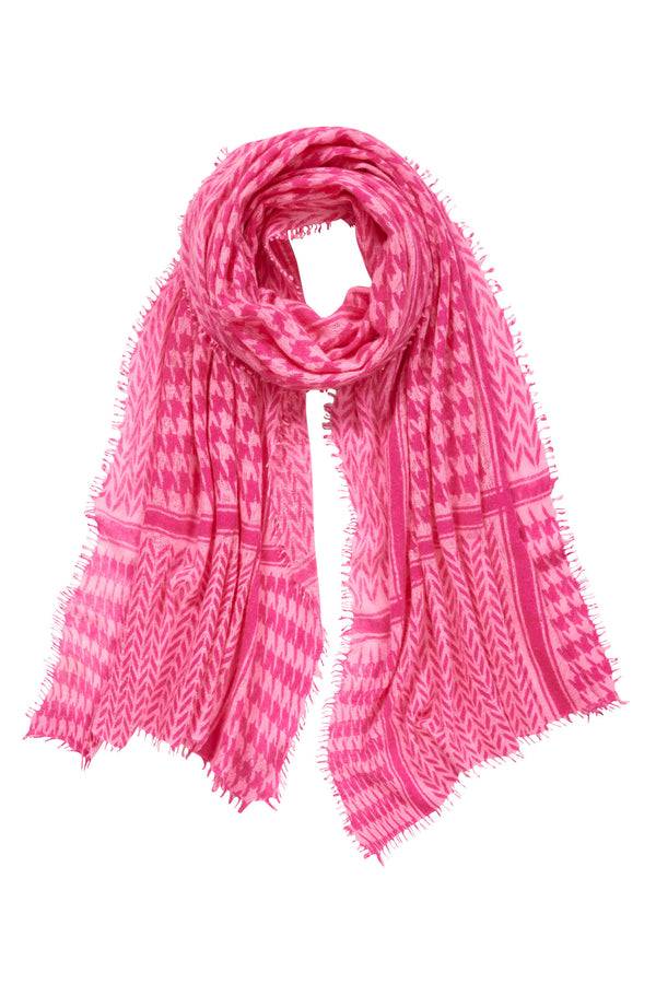 Pur Schoen Schal milano flamingo-neon pink Nur noch ein Tag übrig