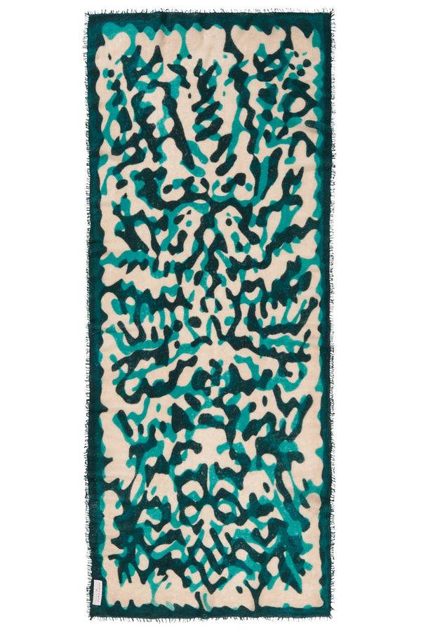Pur Schoen Schal kalahari aquamarin-green dark Clearance-Verkauf