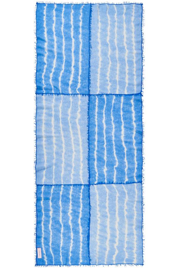 Pur Schoen Schal miss patch java sky blue Verkauf