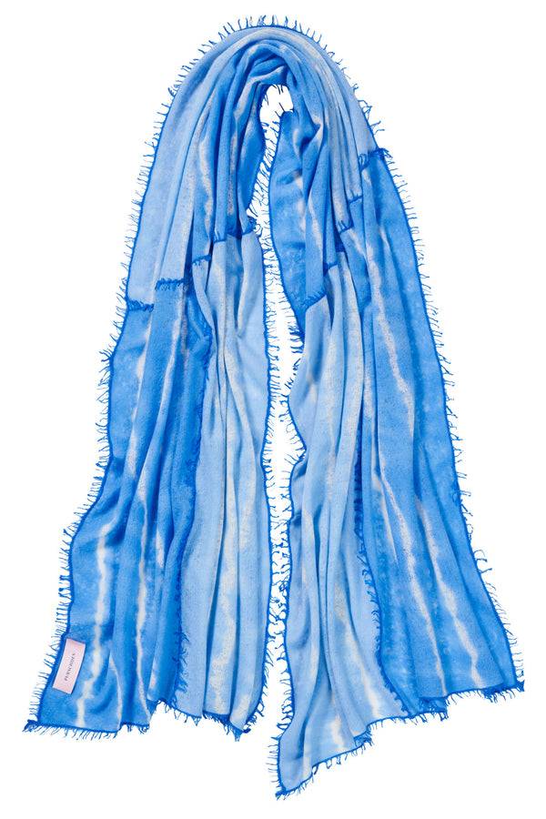 Pur Schoen Schal miss patch java sky blue Verkauf