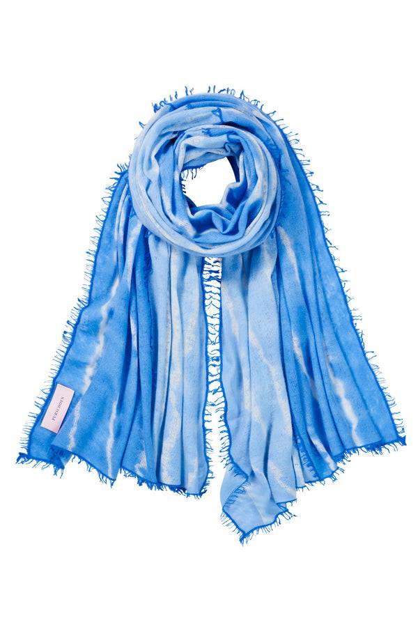 Pur Schoen Schal miss patch java sky blue Verkauf