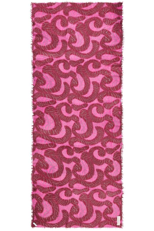 Pur Schoen Schal sprinkle bordo-pink Kostenloser Versand
