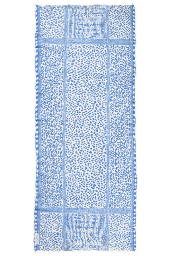 Pur Schoen Schal savanne skyblue Großer Ausverkauf