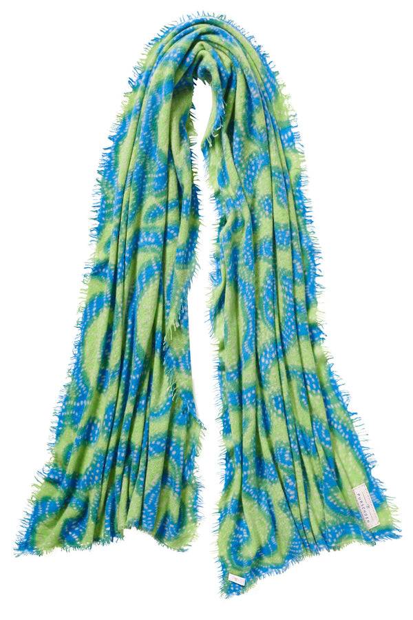 Pur Schoen Schal sprinkle lime-swimming pool Begrenztes Angebot