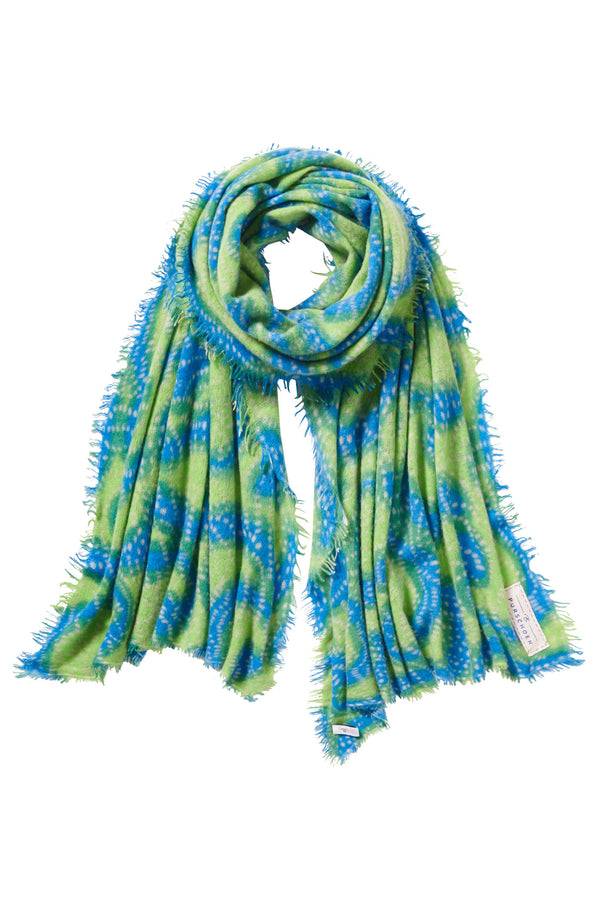 Pur Schoen Schal sprinkle lime-swimming pool Begrenztes Angebot