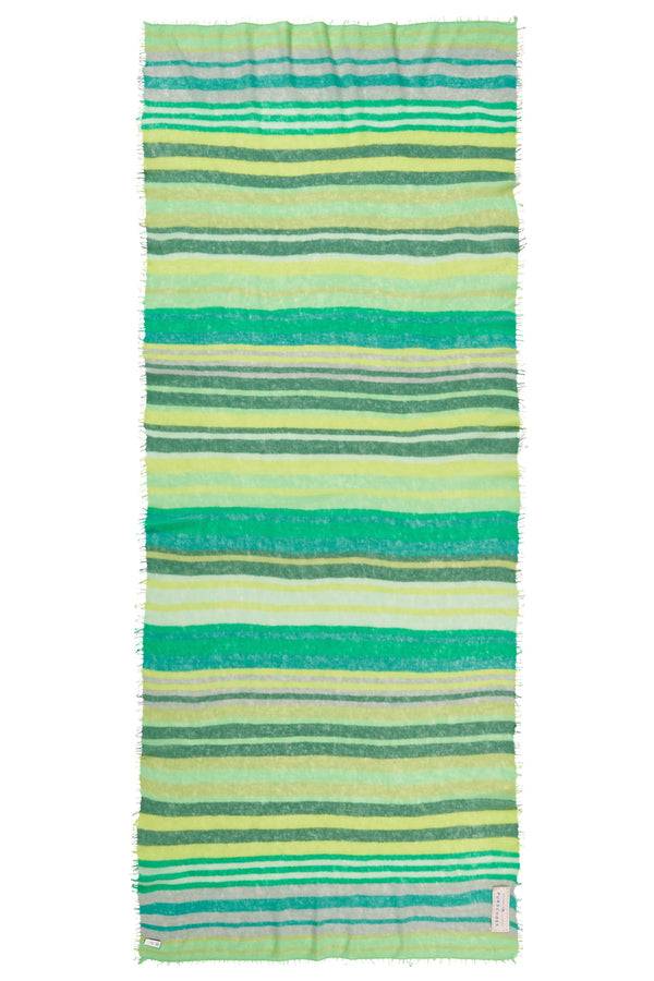 Pur Schoen Schal rainbow green dream Saisonschlussverkauf