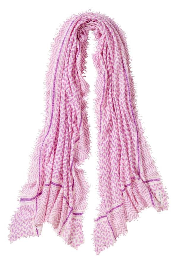 Pur Schoen Schal pali ps flieder-puder rose Valentinstagsangebot