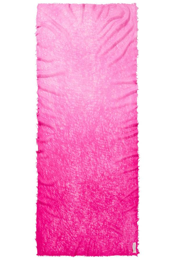 Pur Schoen Schal ombre pink-puder pink Heißer Verkauf