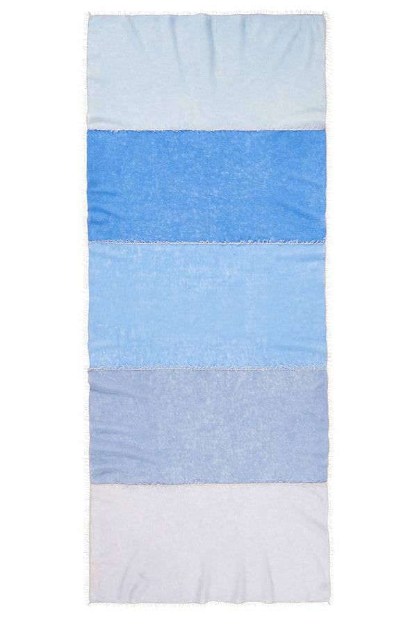 Pur Schoen Schal miss patch puder blau Top Angebot