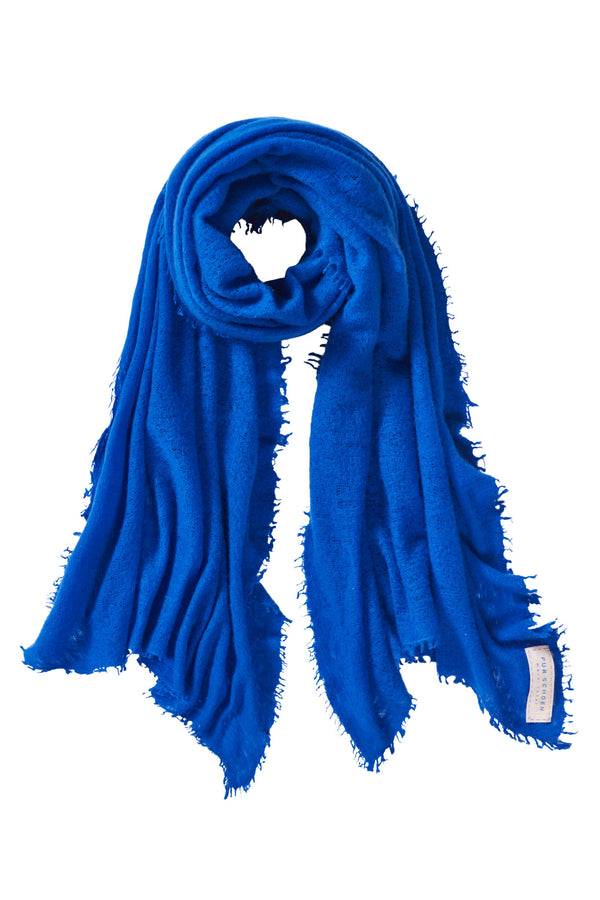 Pur Schoen Schal neon blau Blitzangebot