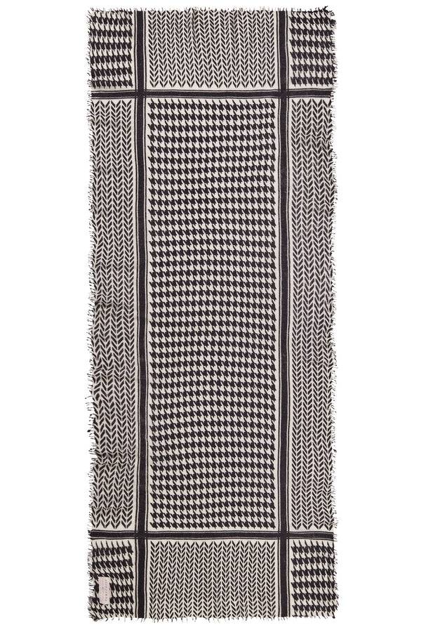 Pur Schoen Schal milano black-natural Tägliche Deals