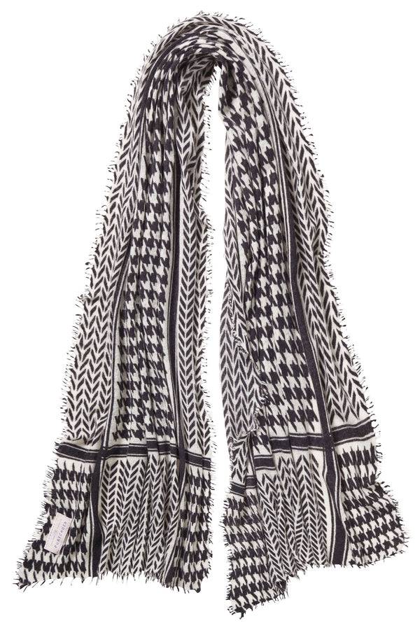 Pur Schoen Schal milano black-natural Tägliche Deals
