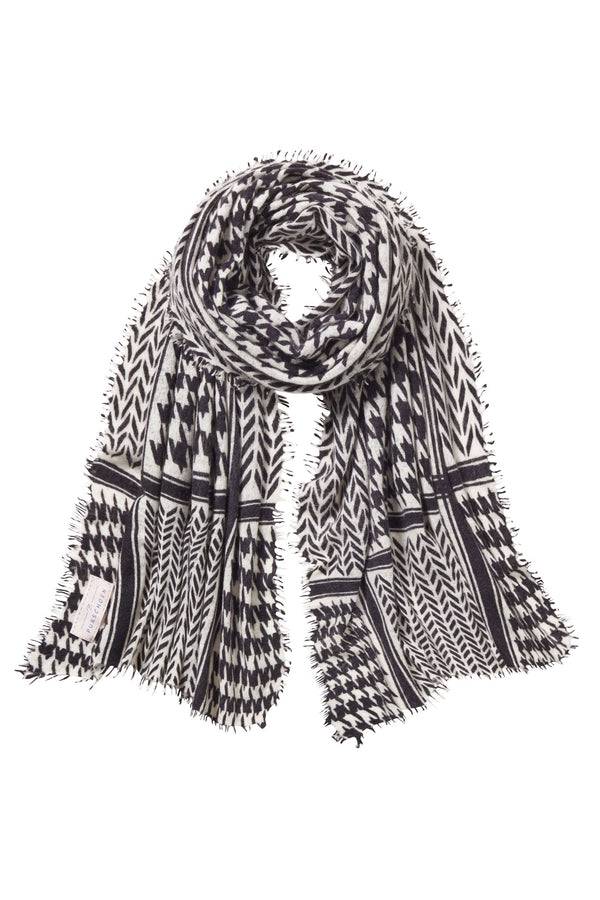 Pur Schoen Schal milano black-natural Tägliche Deals