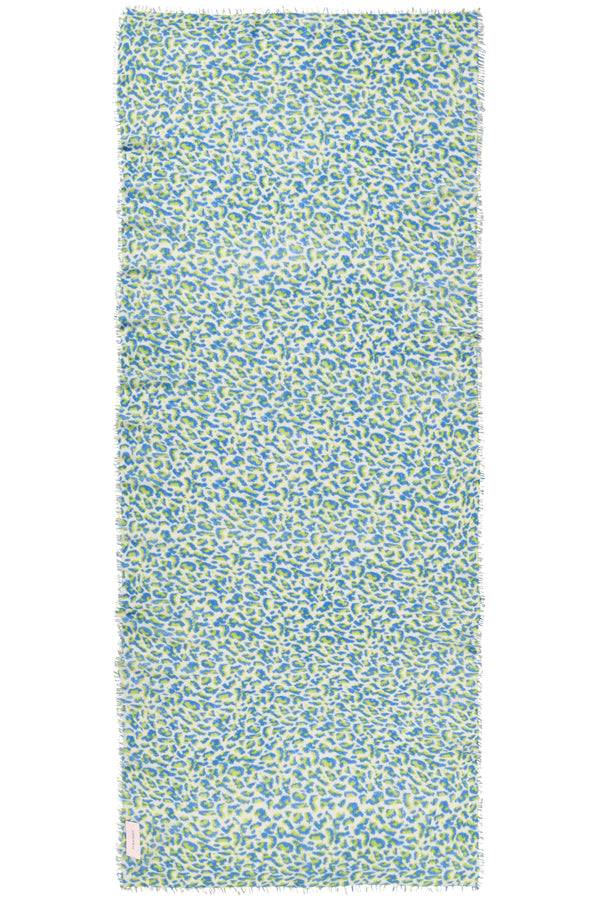 Pur Schoen Schal leo sky blue-neon grün Bis zu 60% Rabatt