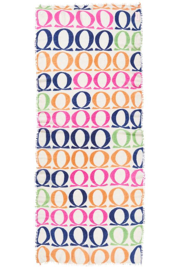 Pur Schoen Schal logo-love bigO multi 1 Sonderangebot der Fabrik