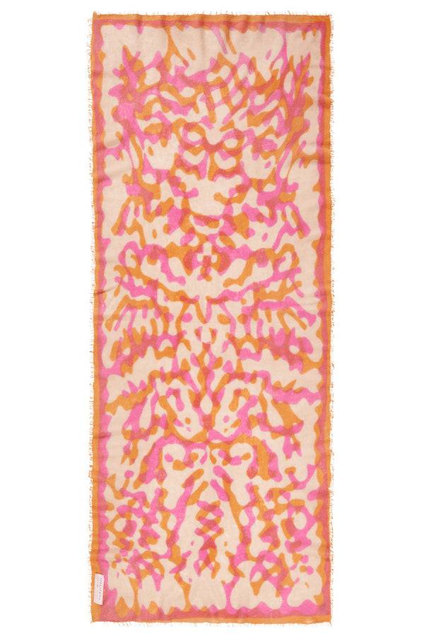 Pur Schoen Schal kalahari orange-puder pink Super Rabatt