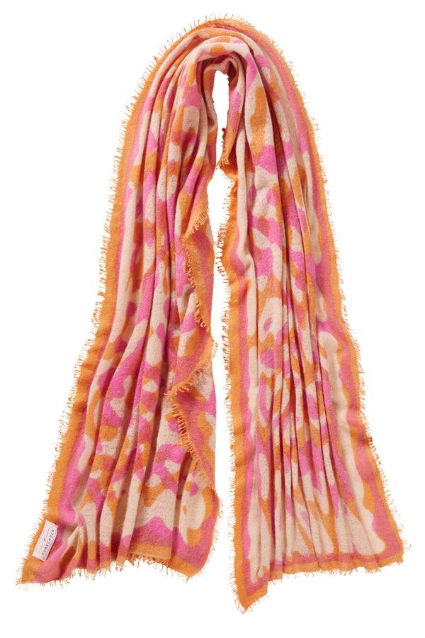 Pur Schoen Schal kalahari orange-puder pink Super Rabatt