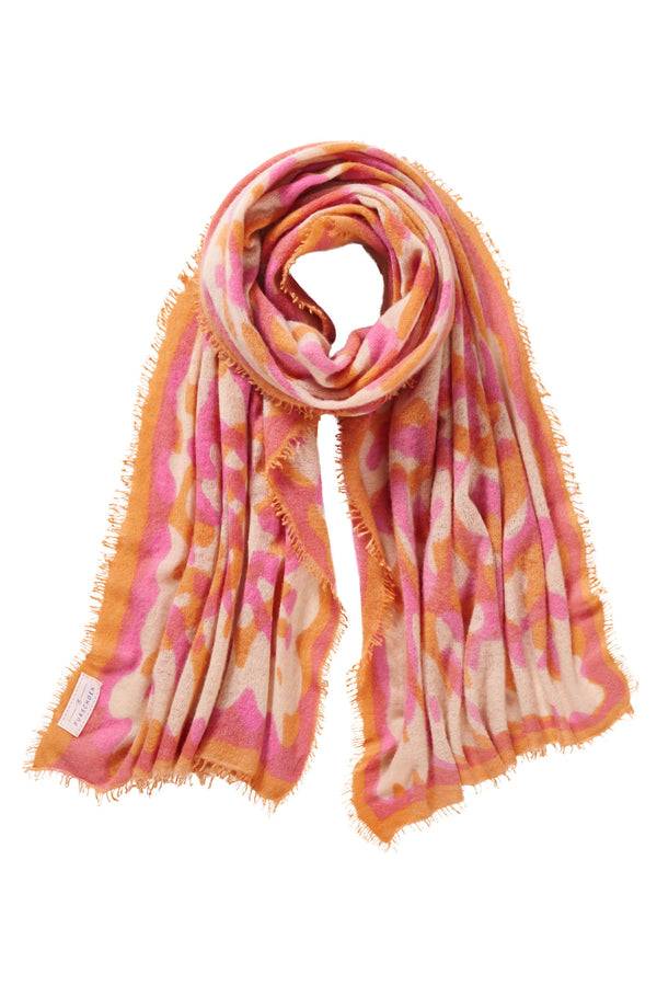 Pur Schoen Schal kalahari orange-puder pink Super Rabatt