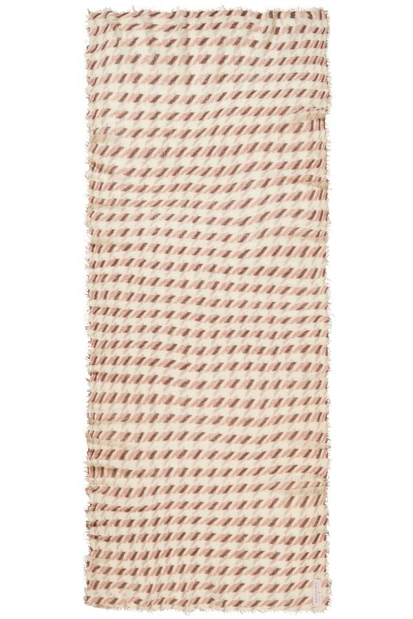 Pur Schoen Schal la pepita natural-coffee Clearance-Verkauf