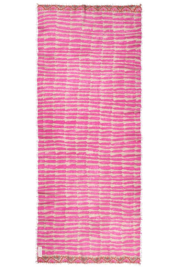 Pur Schoen Schal habbat pink-camel Verkauf