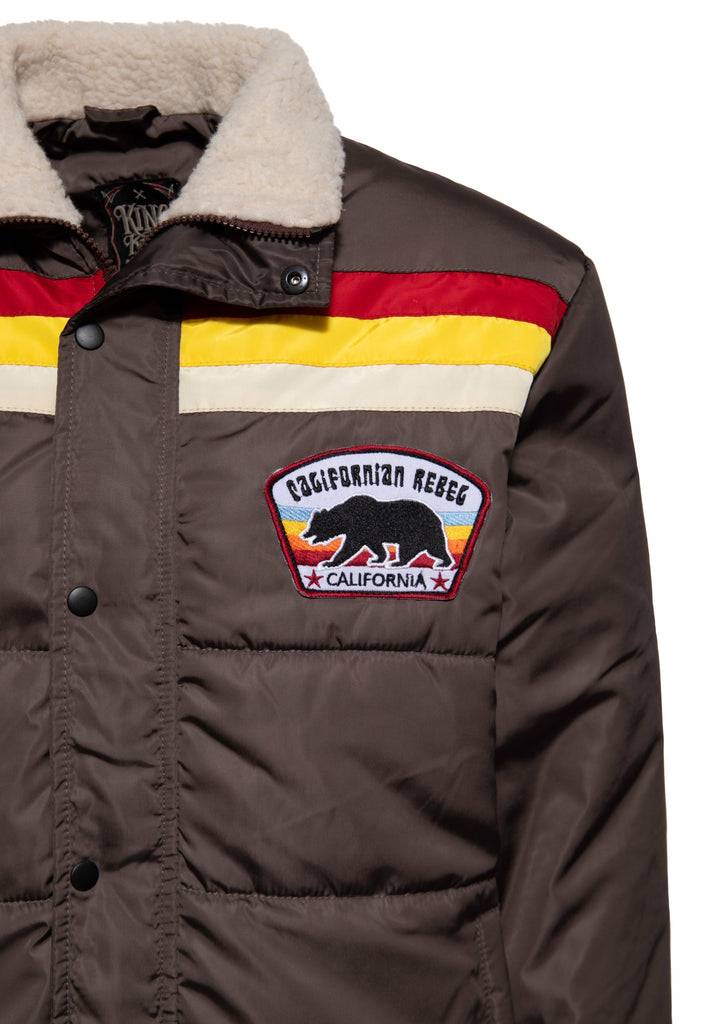 Queen Kerosin Winterjacke «Californian Rebel» Neueste Stile