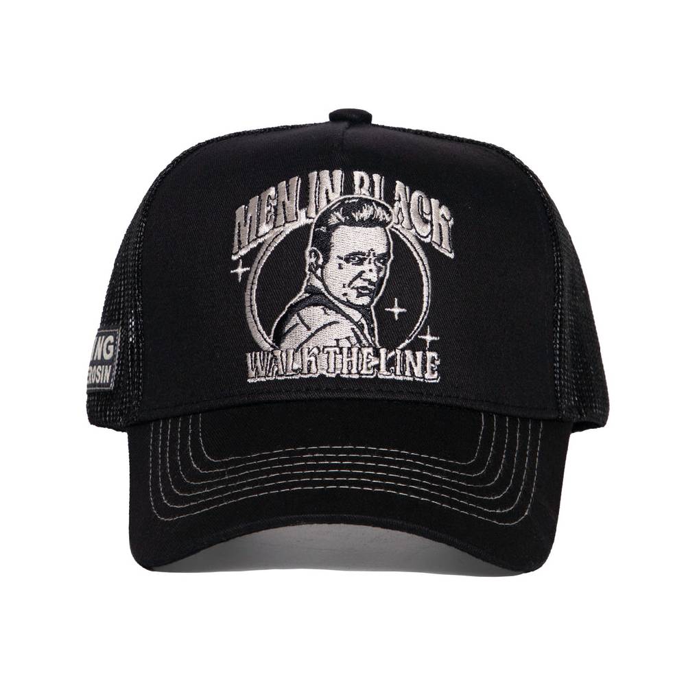Queen Kerosin Trucker Cap «Man in Black» Zeitbegrenzte Promotion