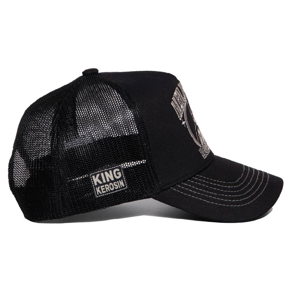 Queen Kerosin Trucker Cap «Man in Black» Zeitbegrenzte Promotion