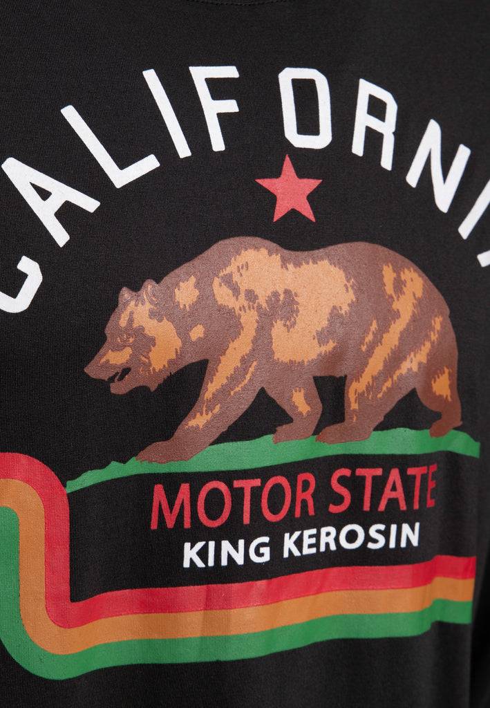 Queen Kerosin Langarmshirt «California» Vierteljährliche Förderung