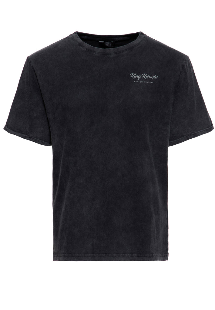 Queen Kerosin T-Shirt «Kustom Kulture» Discount Store für neue Produkte