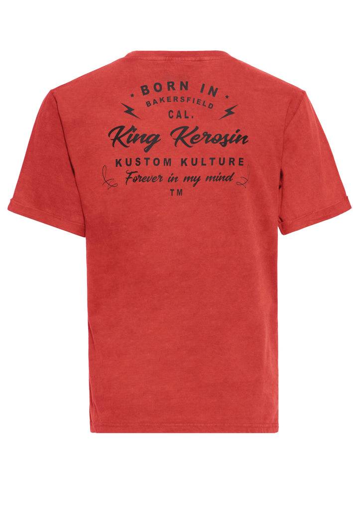 Queen Kerosin T-Shirt «Kustom Kulture» Discount Store für neue Produkte