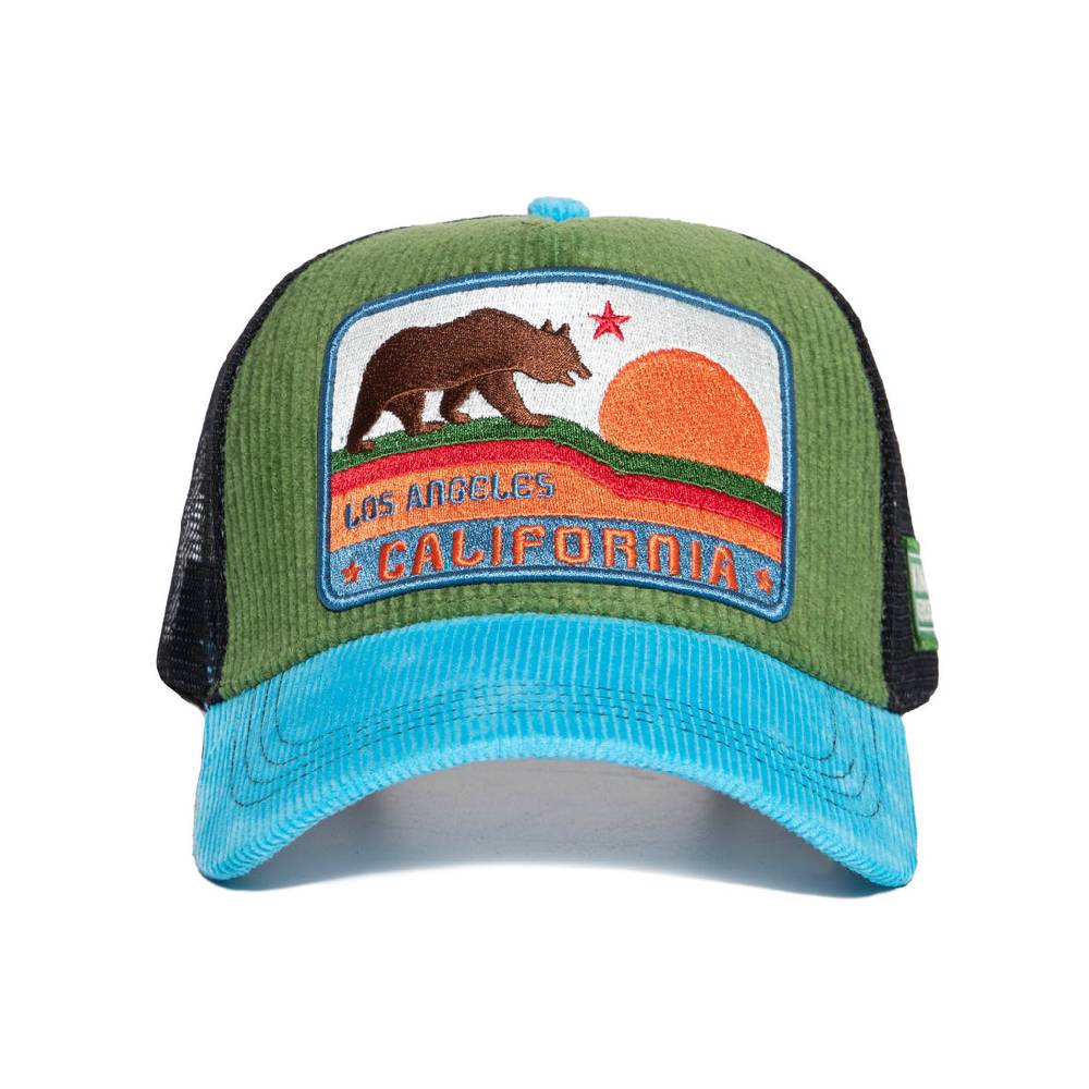 Queen Kerosin Trucker Cap «California» Super Rabatt