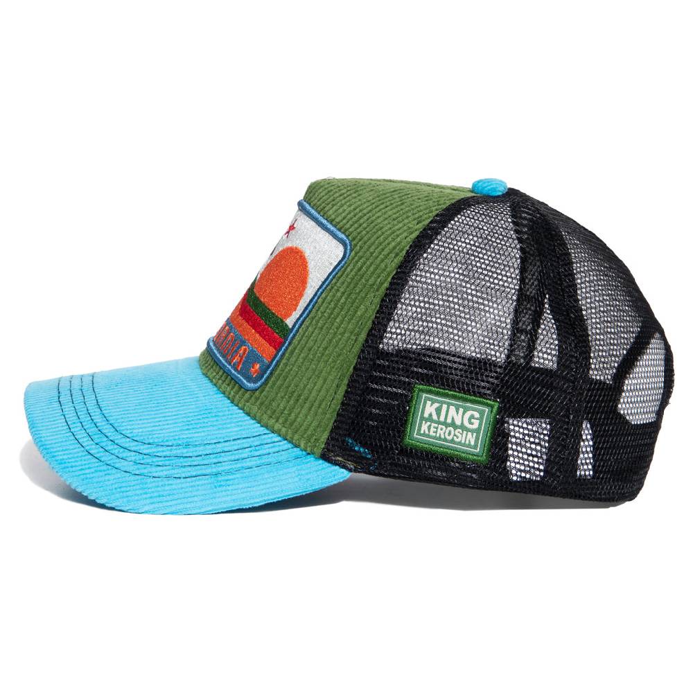 Queen Kerosin Trucker Cap «California» Super Rabatt