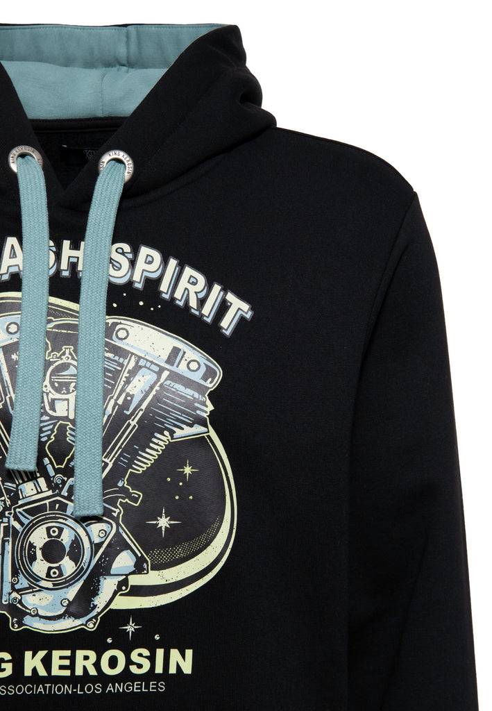 Queen Kerosin Hoodie «Unleash Spirit» Begrenzt auf 3 Tage