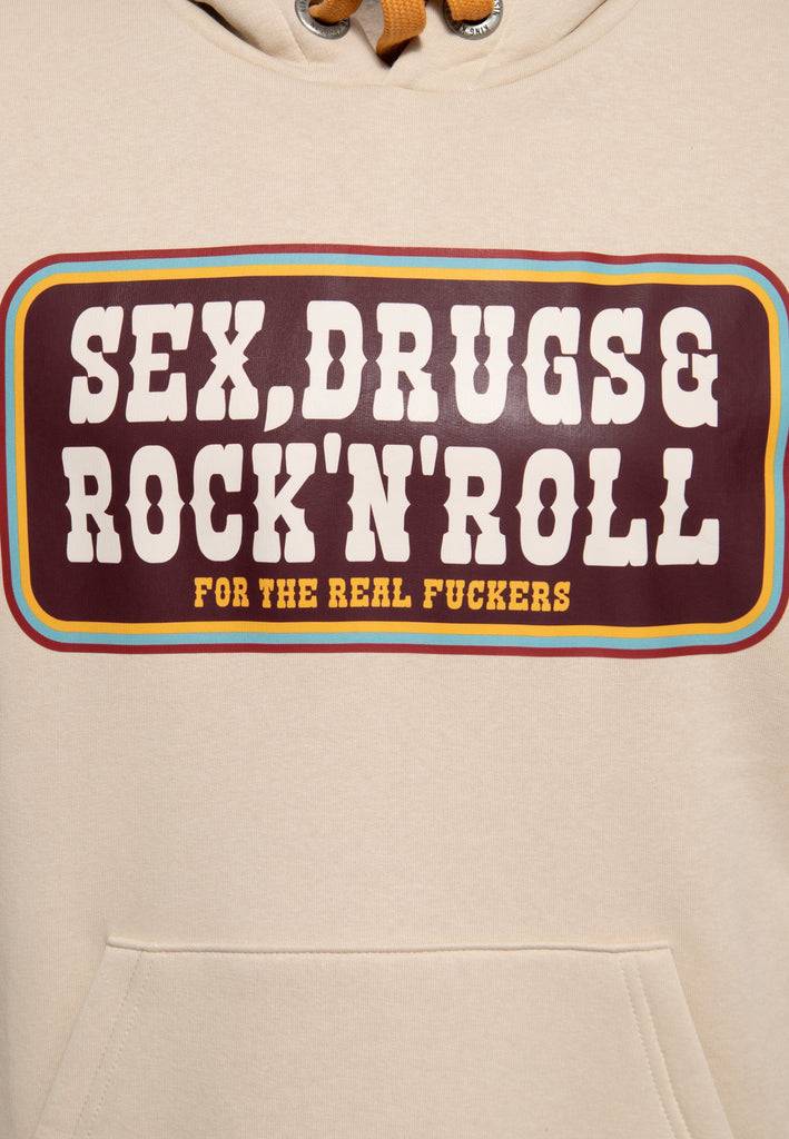 Queen Kerosin Hoodie «Sex, Drugs & Rock 'N' Roll» Black Friday Preise