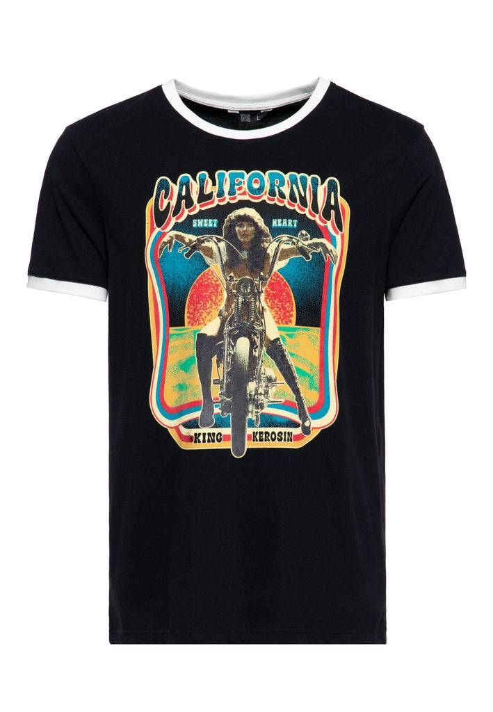 Queen Kerosin T-Shirt «Sweet Heart» Rabatte dieses Monats