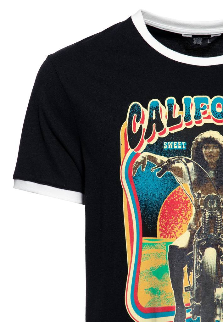 Queen Kerosin T-Shirt «Sweet Heart» Rabatte dieses Monats