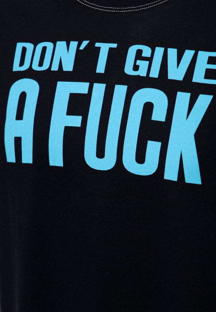 Queen Kerosin T-Shirt «Don't Give a Fuck» Outlet