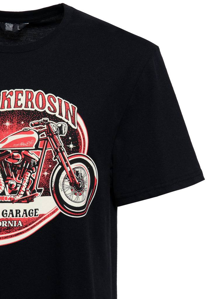 Queen Kerosin T-Shirt «Bobber Garage» Verkauf